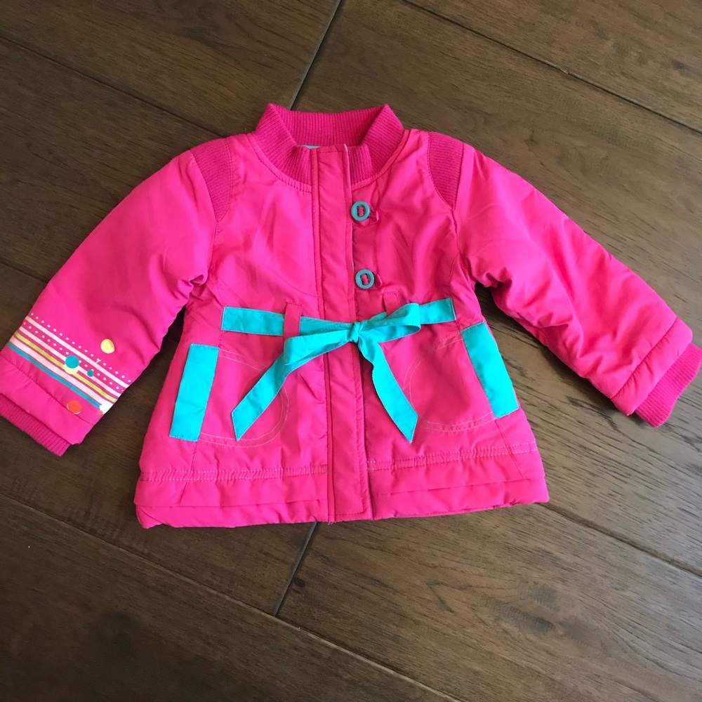 Pink coat size 12 months